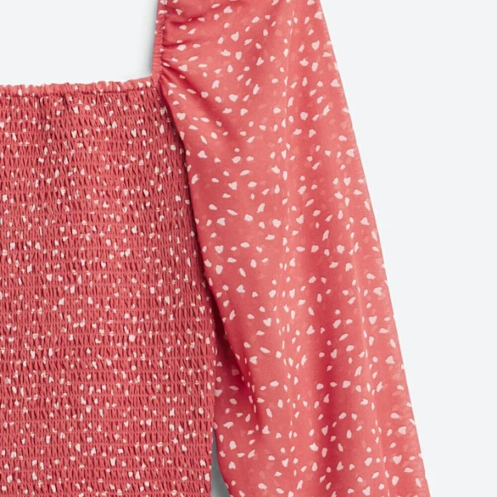 LUSH - Large Reyna Smocked Blouse - Picture 2 of 4